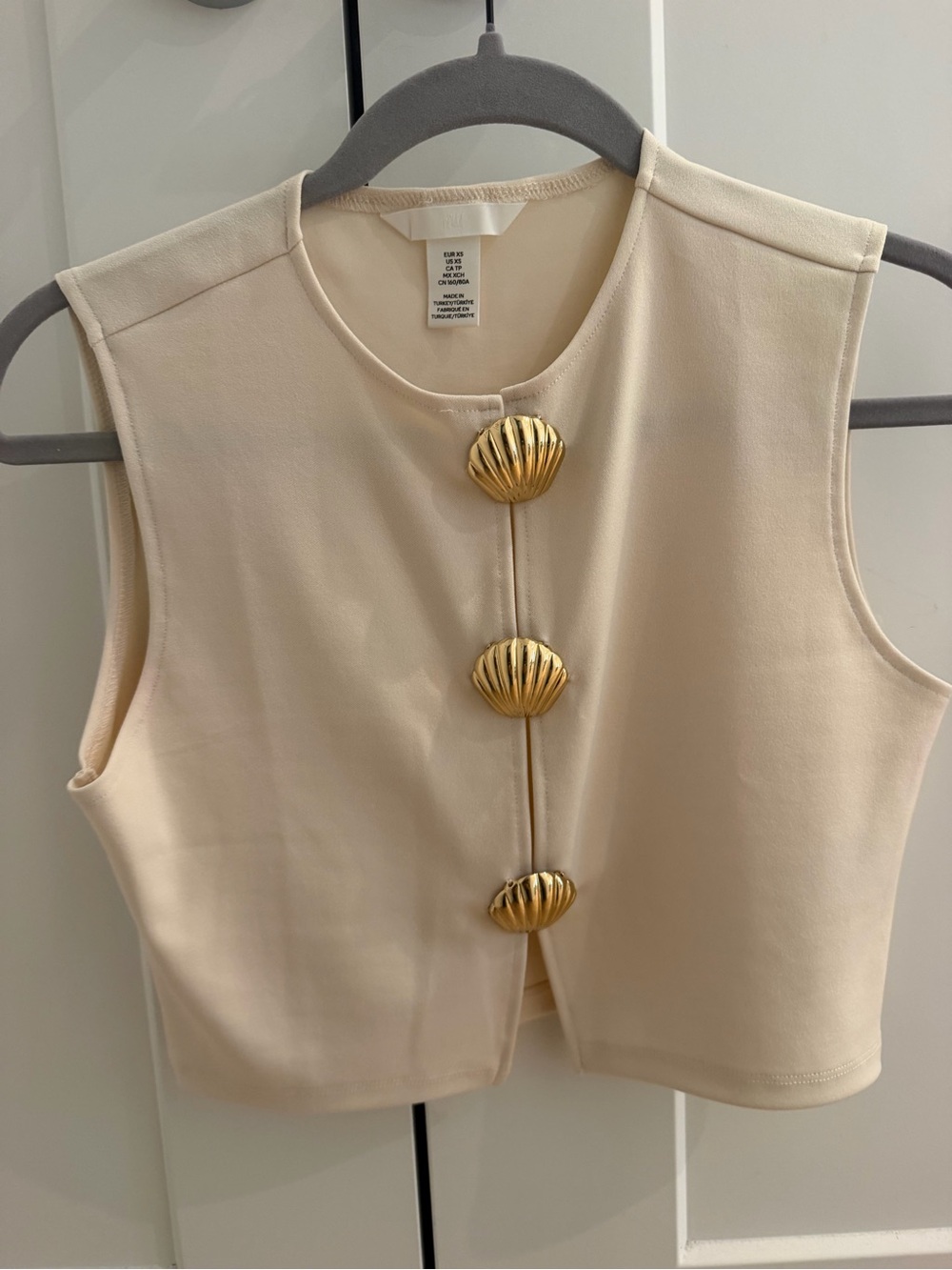 H&M Cropped Shell Top - Picture 3 of 4